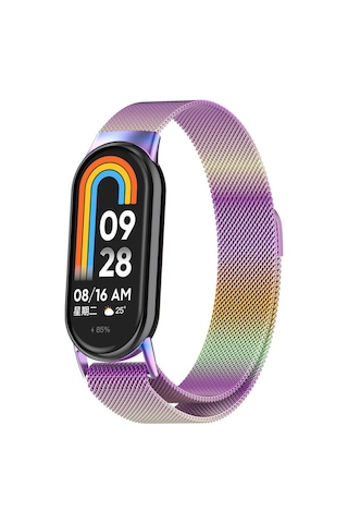 Xiaomi Smart Band 8 Tknr Krd-01 Metal Kordon-colorful