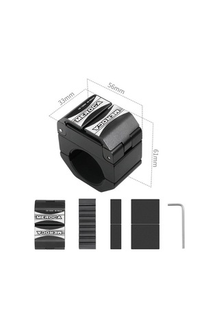 Ebitda Halka Şekilli Alüminyum Bisiklet Telefon Tutucusu, Kırmızı, Motosiklet Navigasyon Braketi Kırmızı