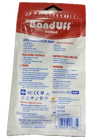 Banduff Ates Düşürücü Bant 3lü