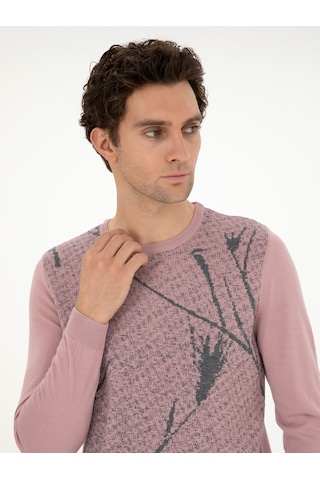 Cacharel Erkek Pudra Kazak /triko 50271653-vr042 Pembe