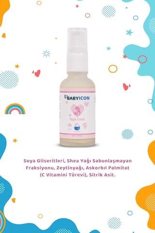 Baby Icon Göğüs Ucu Kremi 30 Ml