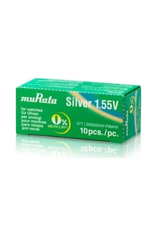 Murata 10 Adet Sr626Sw 377 Japon Malı Saat Pili
