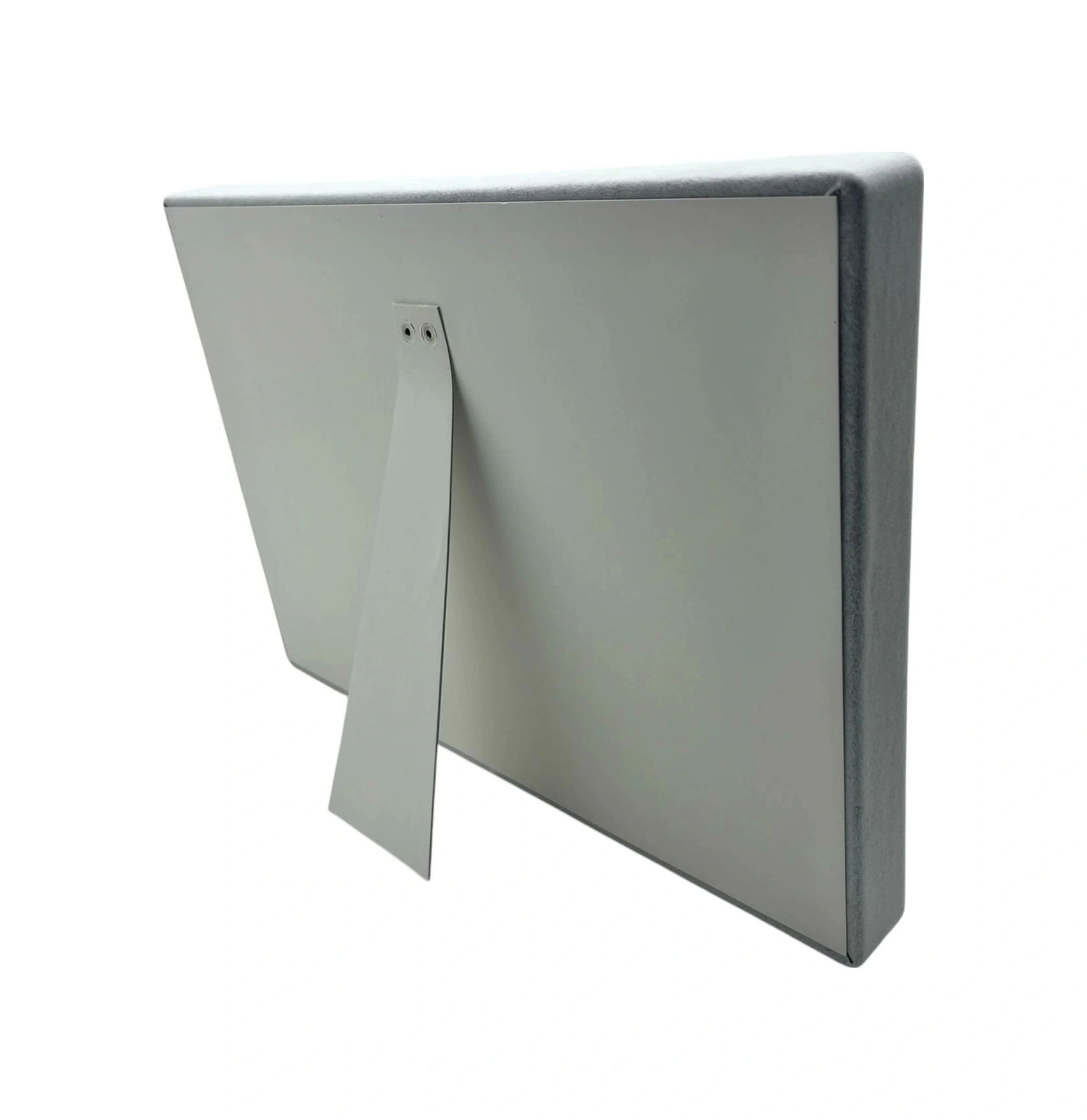 Süet Kumaş Gri 34-24 Cm Ayaklı 8 Pedli Kolye Tabla Stand