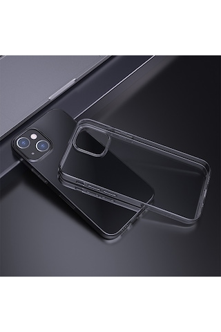 Hoco Light Series Tpu Apple Uyumlu iPhone 15 Plus Şeffaf Kılıf