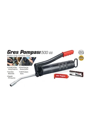 Sega Gres Pompası 500cc Gres Yag Basma Pompası Ürün