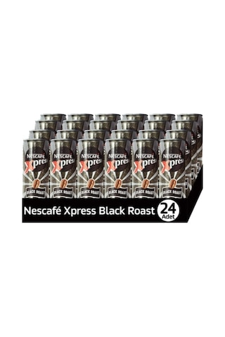 Nescafe Xpress Black Şekersiz Soğuk Kahve 24 x 250 ML