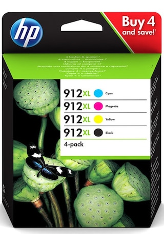 Hp 912Xl 4 Renk Mürekkep Kartuş Seti