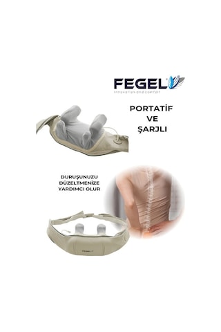 FG-687 Şarjlı Kablosuz Omuz ve Boyun Masaj Cihazı