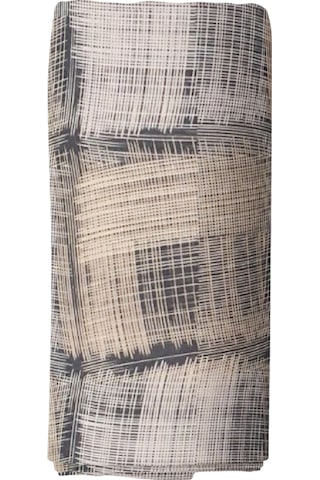 Maki Pamuklu Renkli Ekose 160x200 Çift Kişilik Lastikli Çarşaf Se Kahverengi