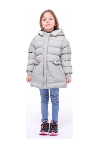 Benitto Kids Kız Bebek Çocuk Mont 51284-gri Gri