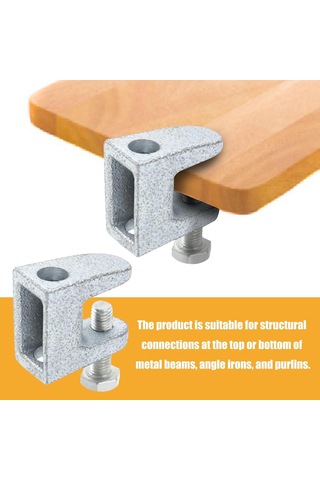 Işın Kelepçesi, 20 Pcs 3/8 '13/16' Çinko Kaplama Demir Güvenliği C-clamps 13/16 'kaynak/marangoz/bina/ev Montajı İçin Çene Açıklığı