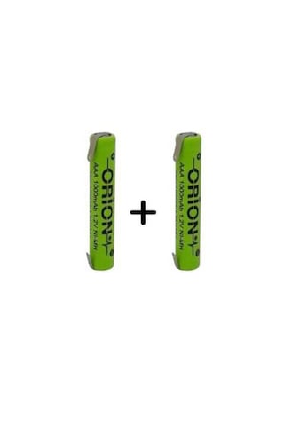 Orion 1.2v 1000mah Ince Kalem Aaa Şarjlı Traş Makinası Pili-2 Adet Erpilsan Orion 1.2v 1000mah Ince Kalem Aaa Şarjlı Traş Makinası Pili-2 Adet Erpilsan