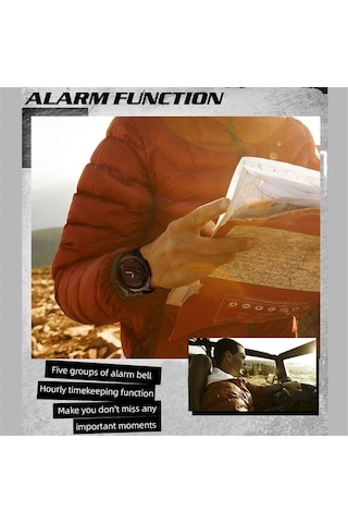 Yingfu North Edge Karbon Fiber Erkek Spor Saati - 50m Su Geçirmez, El Aydınlatmalı, Multifonksiyonel Renkli Çok Renkli