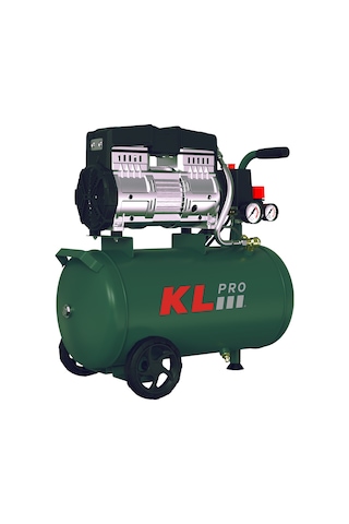 Klpro KLK25SH 8 Bar 24 L 2HP Sessiz Yağsız Hava Kompresörü