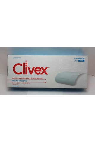 Hazır Pansuman Örtü Non-woven 9cmx25cm 25adet C625