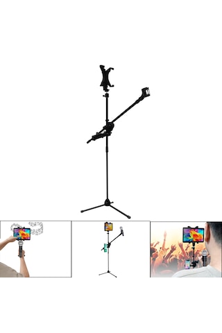 7in1 Set Mikrofontablet Ve Telefon Tutuculu Mikrofon Stand Al4533