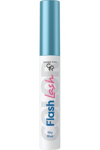 Golden Rose Suya Dayanıklı Förmüllü Hacim Veren Flash Lash Renkli Maskara 03 Sky Blue