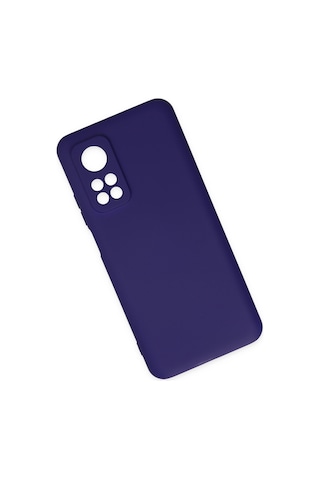 Newface - 211 - Xiaomi Mi 10t Kılıf Nano İçi Kadife Silikon - Csmo-tex - - Mor