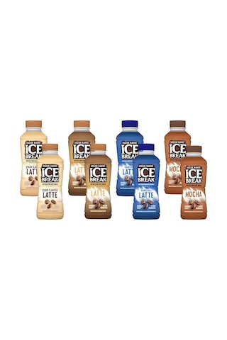 Ülker Ice Break Latte 375 Ml 8 Li Karma Latte-vanilya-şekersiz Latte-mocha Hazır