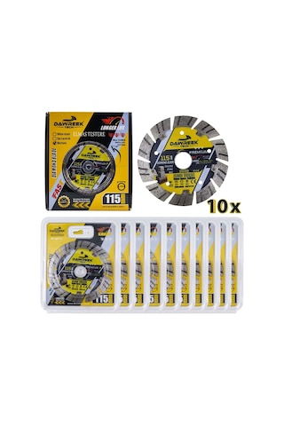 Dawreek Dt013cd 115mm Premium Segmentli Elmas Testere Beton-duvar-tuğla
