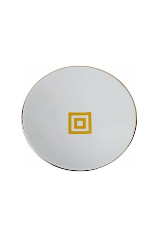 Porland Morocco Desen4 Sarı Çukur Tabak 19cm