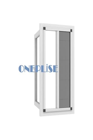 Plise Akordiyon Pencere Sineklik 0-70 X 0-140