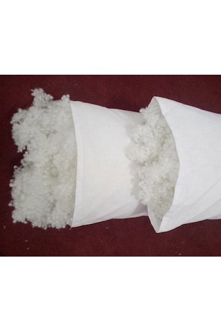 Boncuk Silikon Yastık 1kg 2adet Beyaz