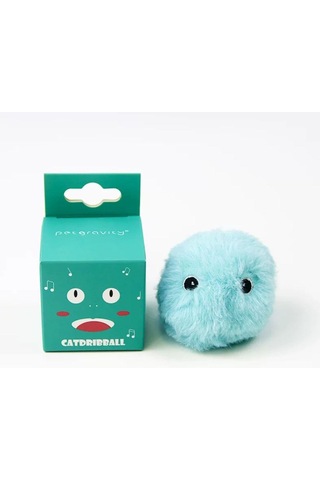 Sensörlü Peluş Kedi Oyuncağı 3 Farkı Ses Çıkaran Dokunmaya Duyarlı Eğlenceli Kedi Oyun Topu Pembe