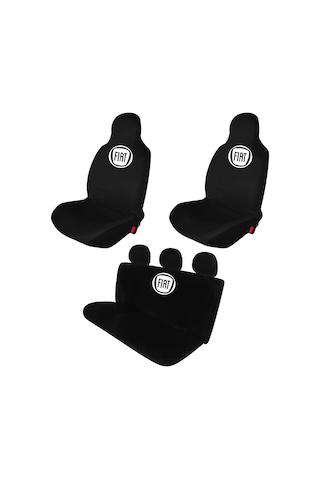 Fiat Logolu Penye Oto Kotuk Kııfı Her Arabaya Uyumlu Siyah