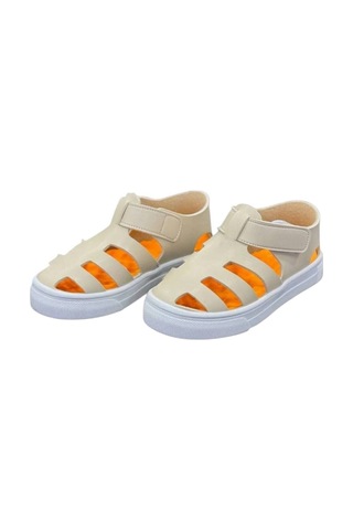 Minipa Ortopedik Ped Tabanlı Unisex Çocuk Sandalet Bej
