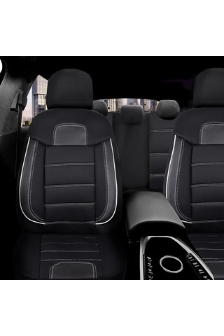 Audi A Serisi Araçlara Uyumlu Tam Takım Basic B Model Oto Koltuk Kılıfı Seti
