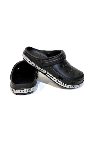 De-fa Byron Siyah Crks Erkek Çocuk Havuz Plaj Günlük Terlik 001