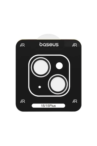 Baseus Apple iPhone 15 Uyumlu -15 Plus İçin Sapphire Serisi Hd Cam Kamera Koru