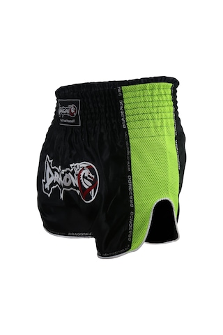 Dragondo Mt3035 Muaythai Şortu Neon Kick Boks Şortu Siyah