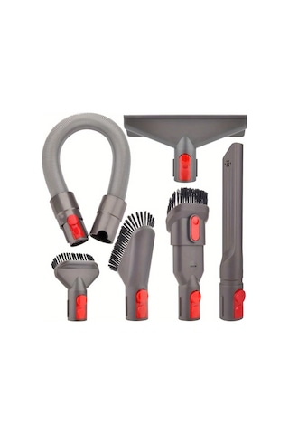 Honeybeeshop 6 Adet Gen 5 V15 V12 V11 V10 V8 V7 Absolute Aksesuar Kiti Vakum Temizleyici Fırça Süper Büyük Puf Döndürme Mattress Algılama