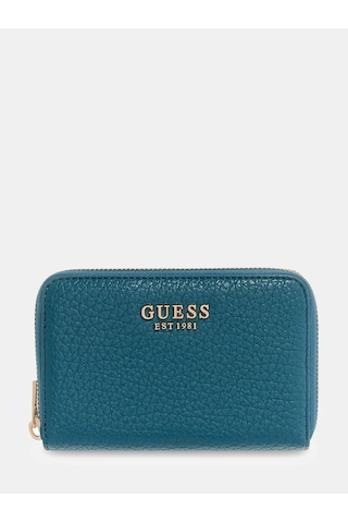 Guess Marsha Saffiano Kadın Cüzdan Swbg9501140 Mavi