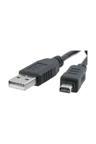 Olympus Uyumlu Dijital Fotoğraf Makina Kablosu Cb-usb5/cb-usb6 12 P Usb 12 Pin Kablo