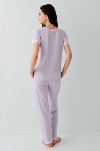 Pierre Cardin Kadın Mor Pijama Takımı Mor