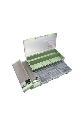 Kaptan 7129 Carp Box 9lu Set 34x18x6cm