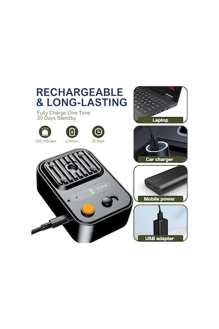 Moveevo Ultrasonik Köpek Kovucu 3 Modlu Su Geçirmez Şarjlı