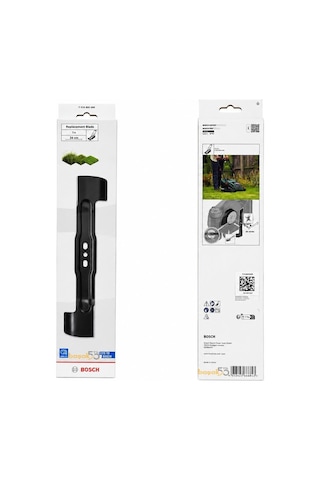 Bosch Rotak 18v-34 Uyumlu 34 Cm Çim Biçme Bıçağı F016800698