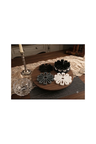 Çiçekli Bardak Altlığı - 902093538 Diğer