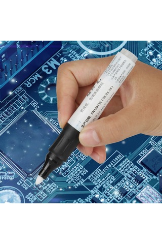 Konesam York 951 Model Flux Kalemi - Az Artık, Pürüzsüz Akış - Smt, Smd, Pcb Ve Delikli Bağlantılar İçin - Sertifikalı Lehim Performansı Artırıcı