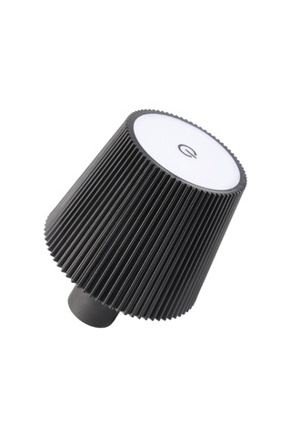 Shineyee Led Şarjlı Şişe Lambası, 3 Renk Aydınlatma, Ip54 Su Geçirmez, 2000mah Pil, Dış Mekan & İç Mekan Kullanıma Uygun, Touch Kontrol, Modern Tasarım Siyah