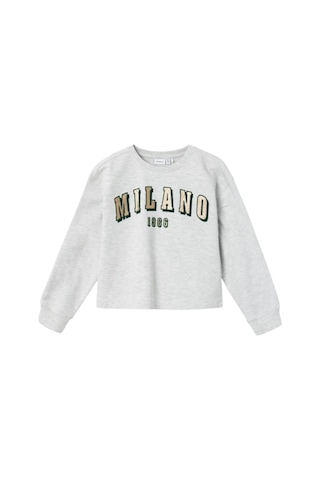 Name It Gri Çocuk Sweet T-shirt 13232445 Ag.melanj