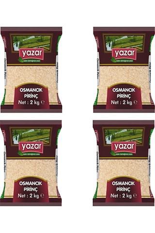 Yazar Osmancık Pirinç 4 x 2 KG