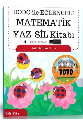 Dodo ile Eğlenceli Matematik Yaz-Sil Kitabı