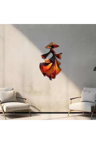 Oryantel Kimono Metal Tablo