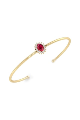 0,96 Karat Pırlantalı Yakut Bileklik N11.14