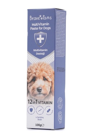 Yetişkin Köpekler İçin Multivitamin Malt Macunu Gelişim Tamamlayıcı Ve Zindeliklı Yaşam Formülü